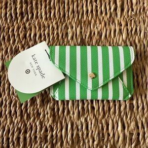 kate spade new york x Target stripe envelope card case